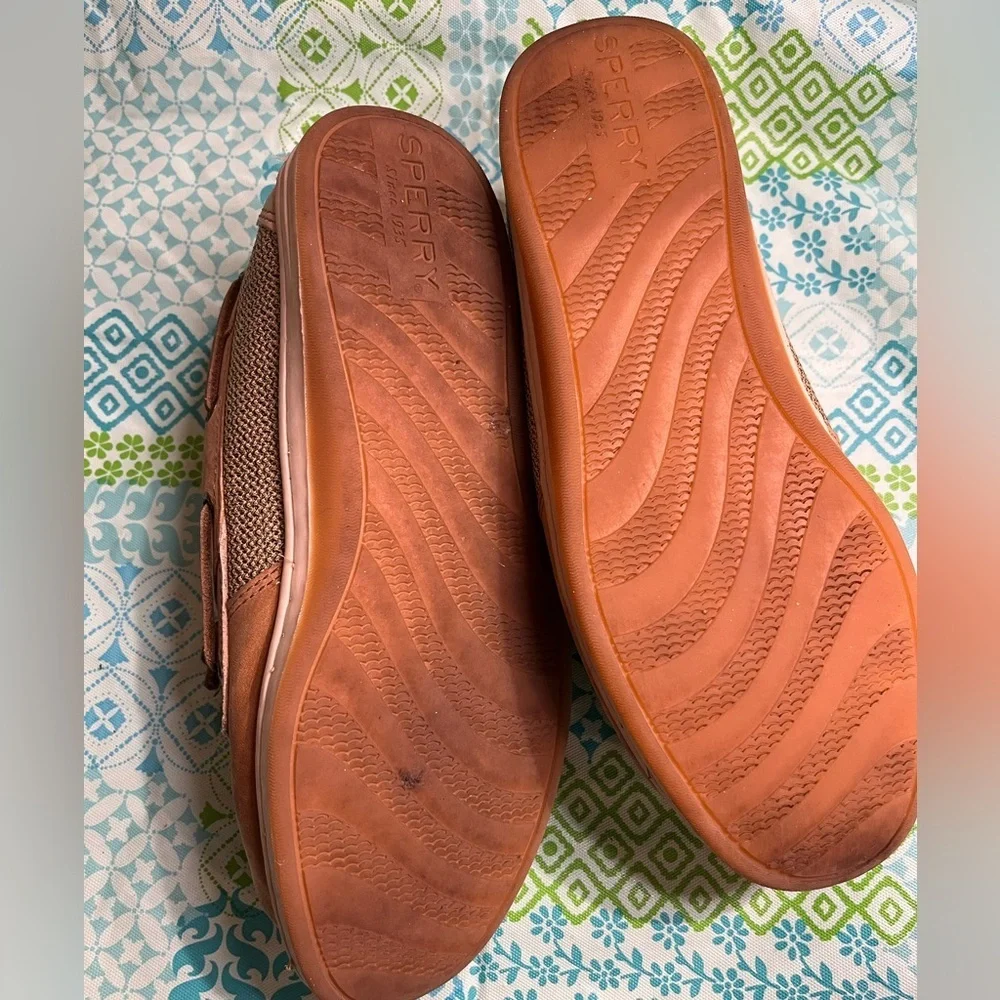 Sperry Women's Brown Boat Slippers